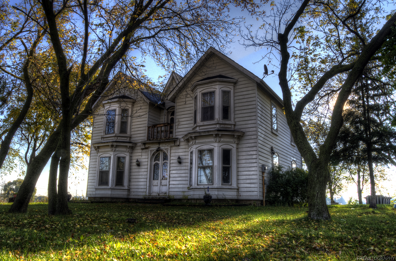 Maison endommagée en Ontario